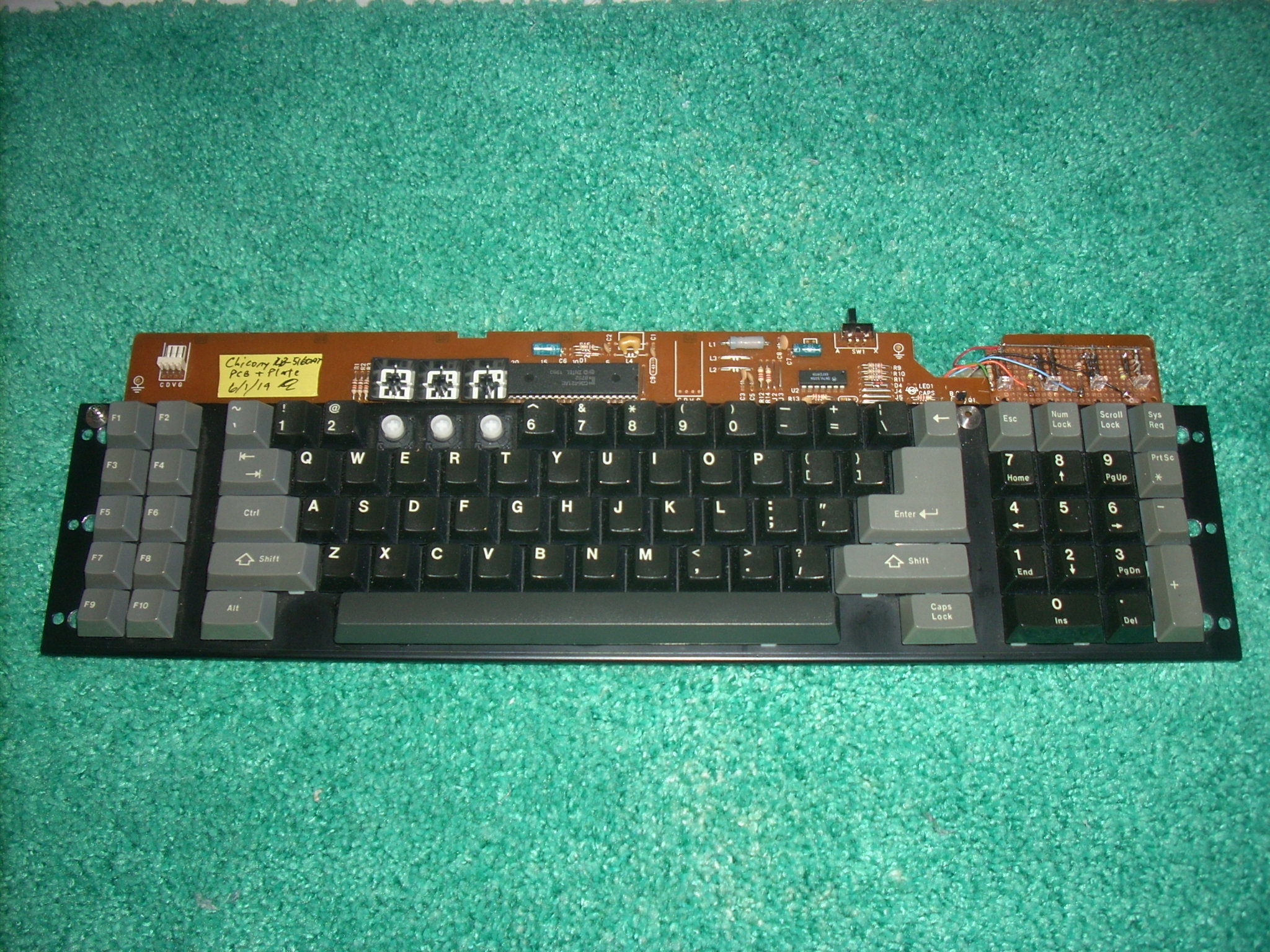 Chicony PC board and plate