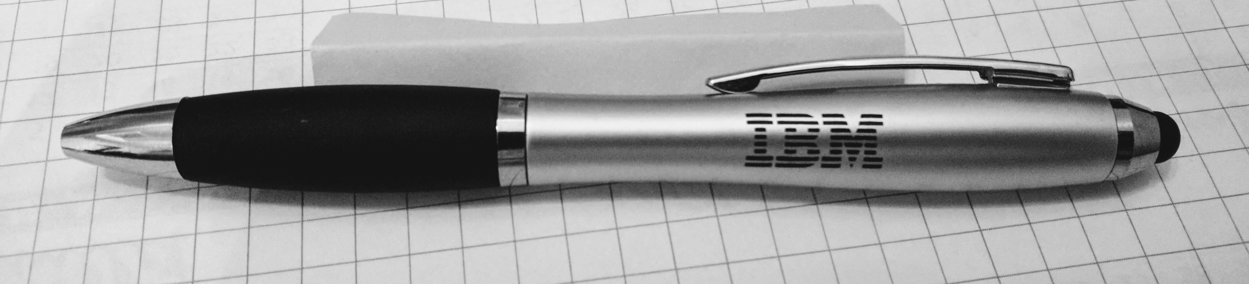 IBM branded pen, 2016