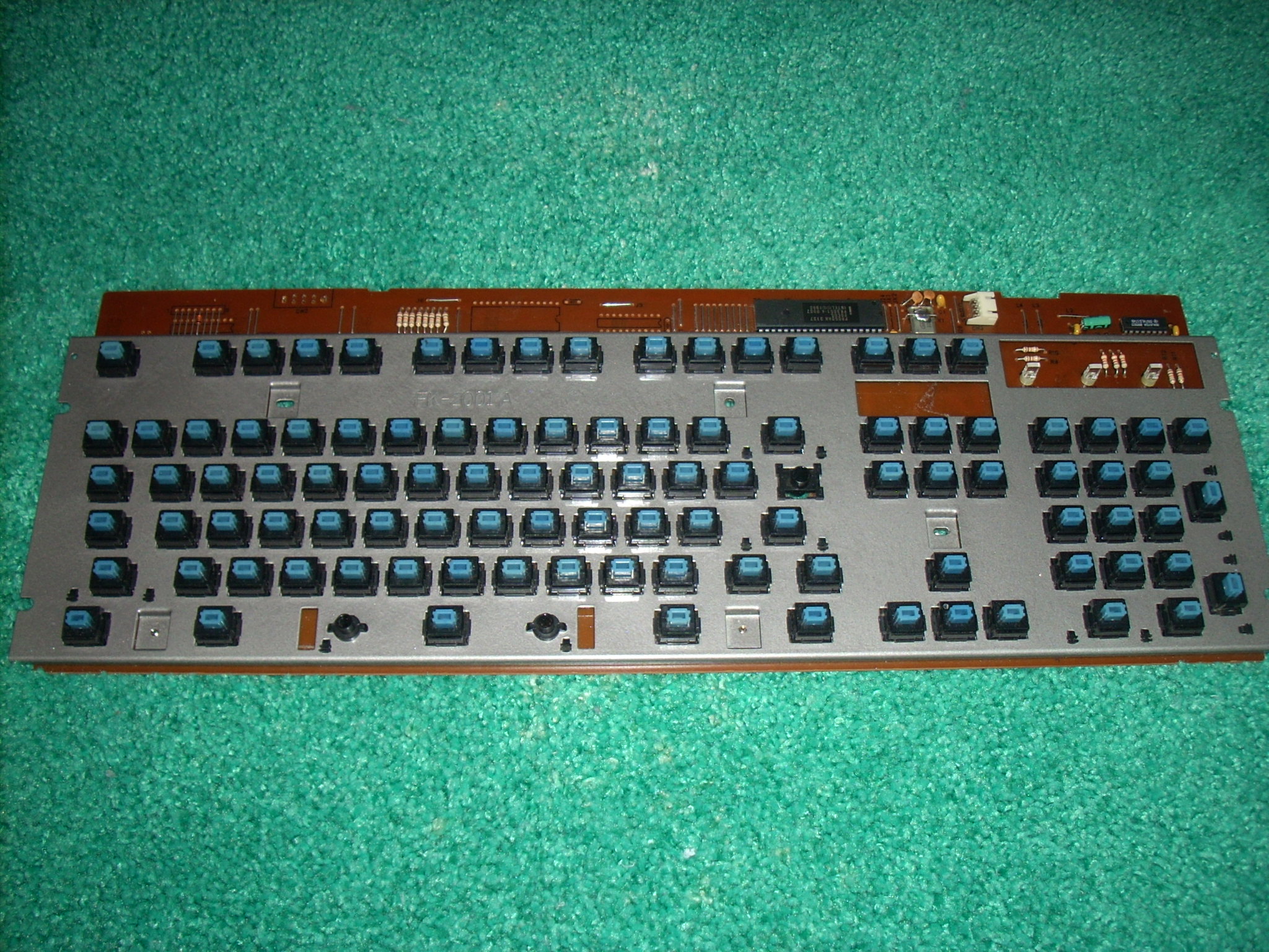 PCB and plate reassembled