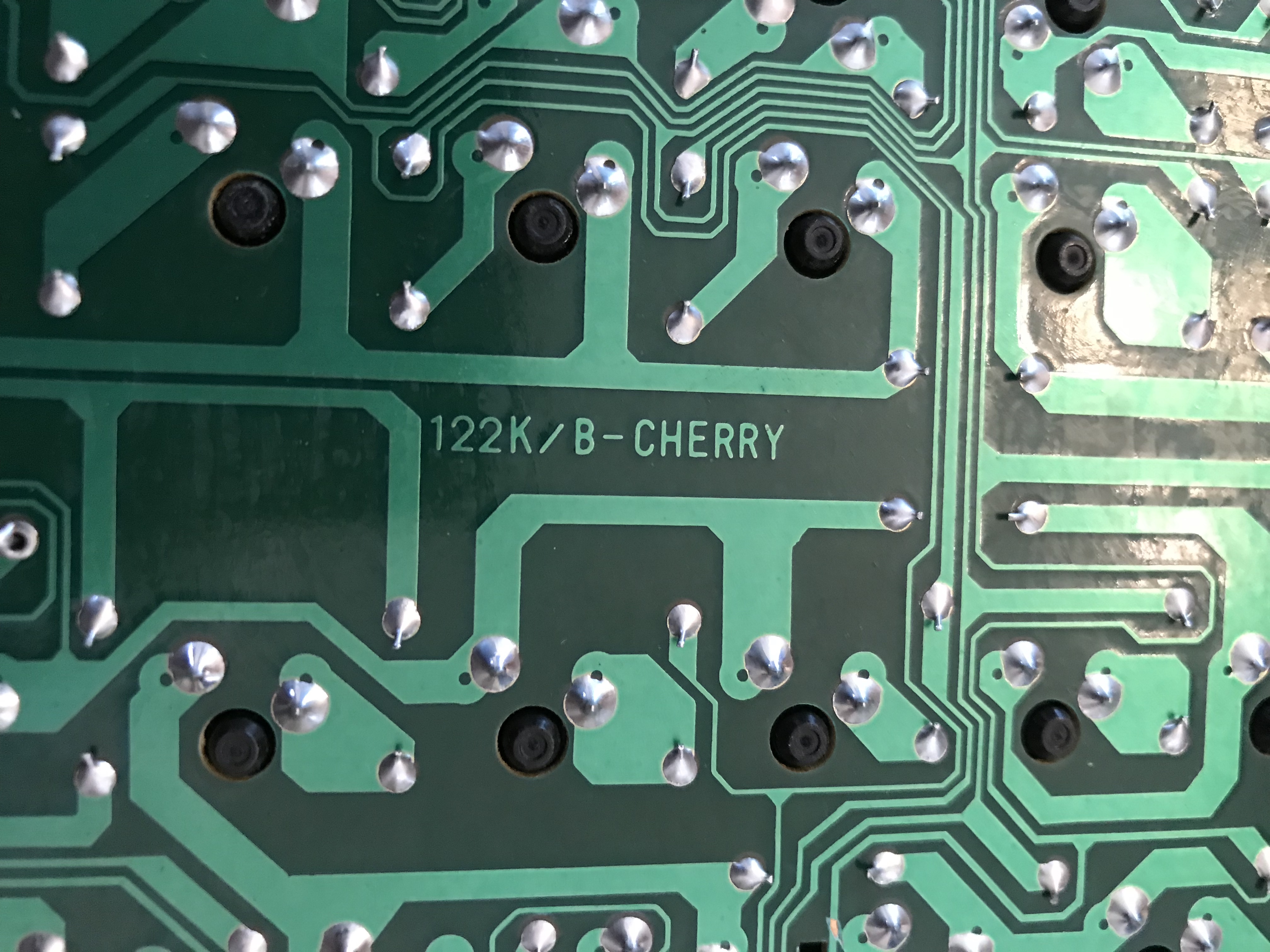 Cherry 122 PCB