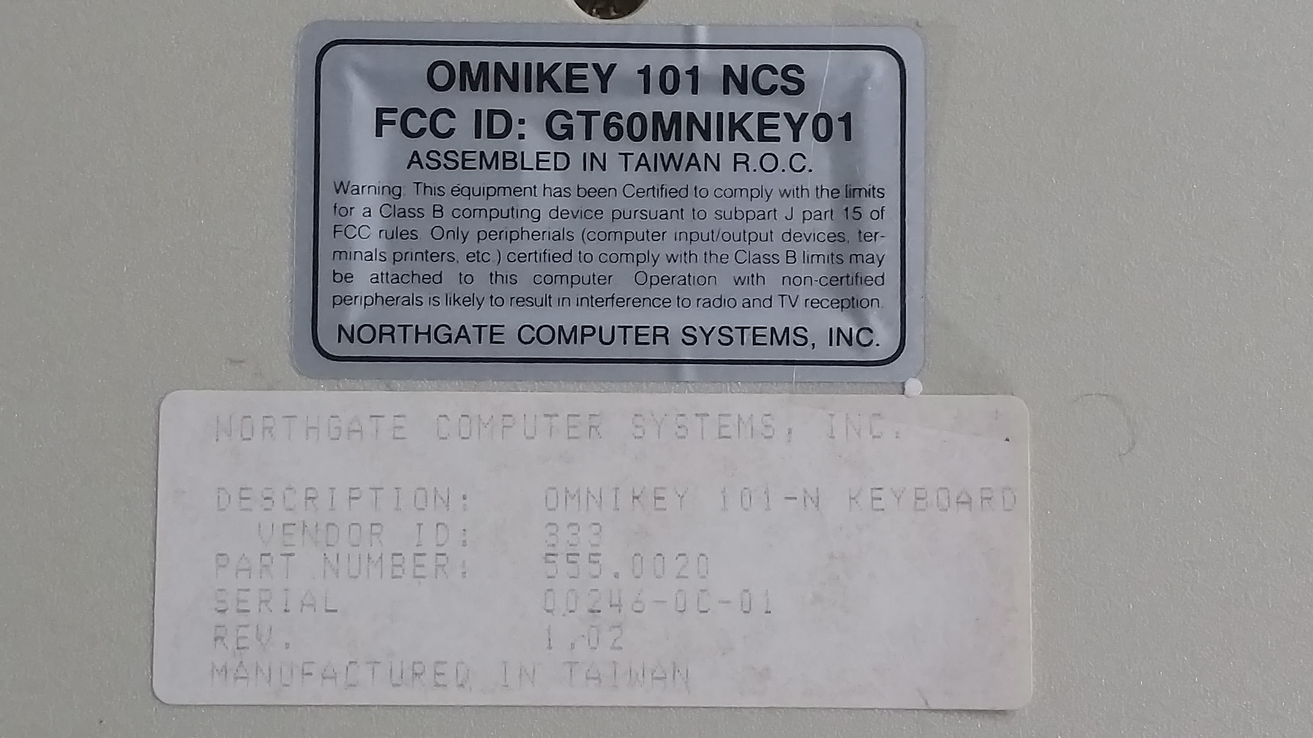 Plastic Omnikey 101 Stickers.jpg