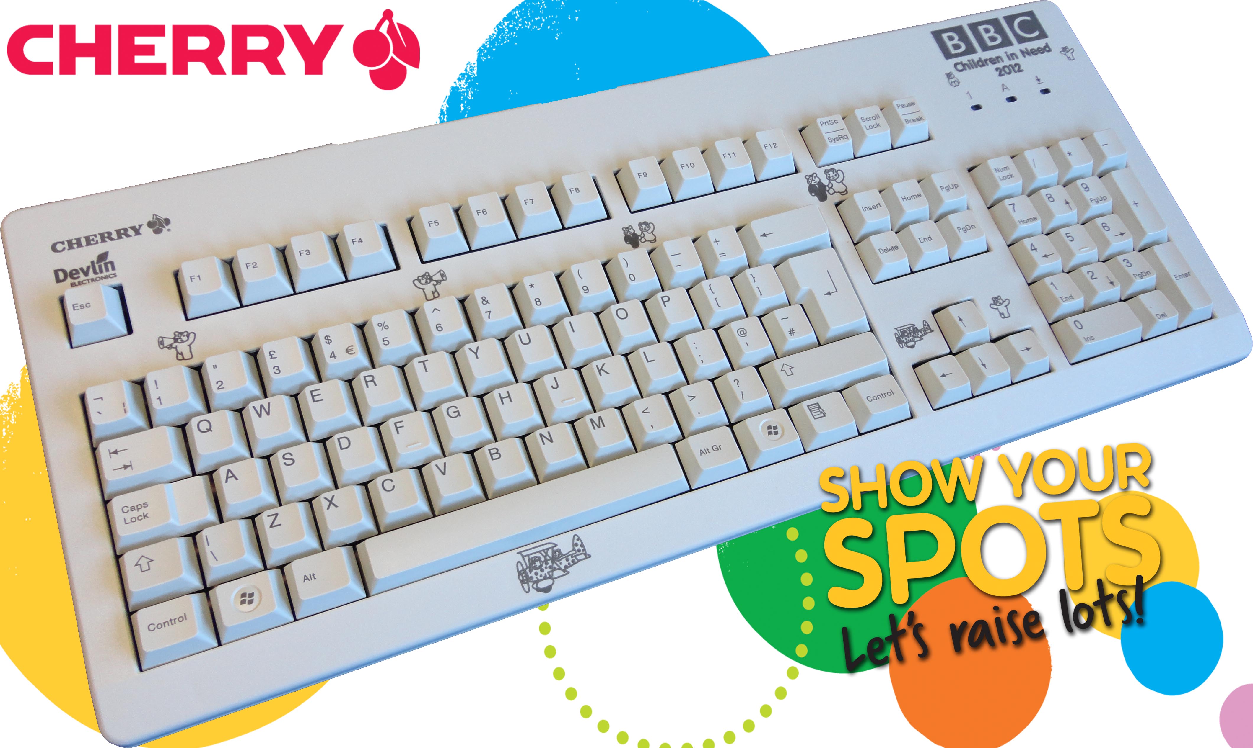 Pudsey Keyboard 2012