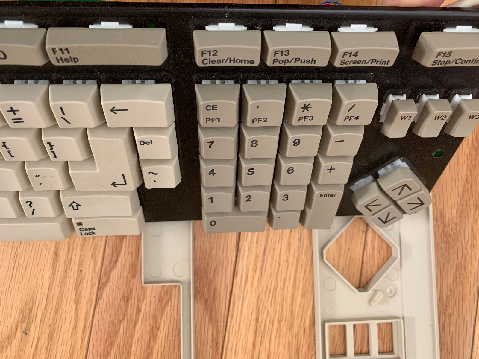 Keyboard metal base plate and switches