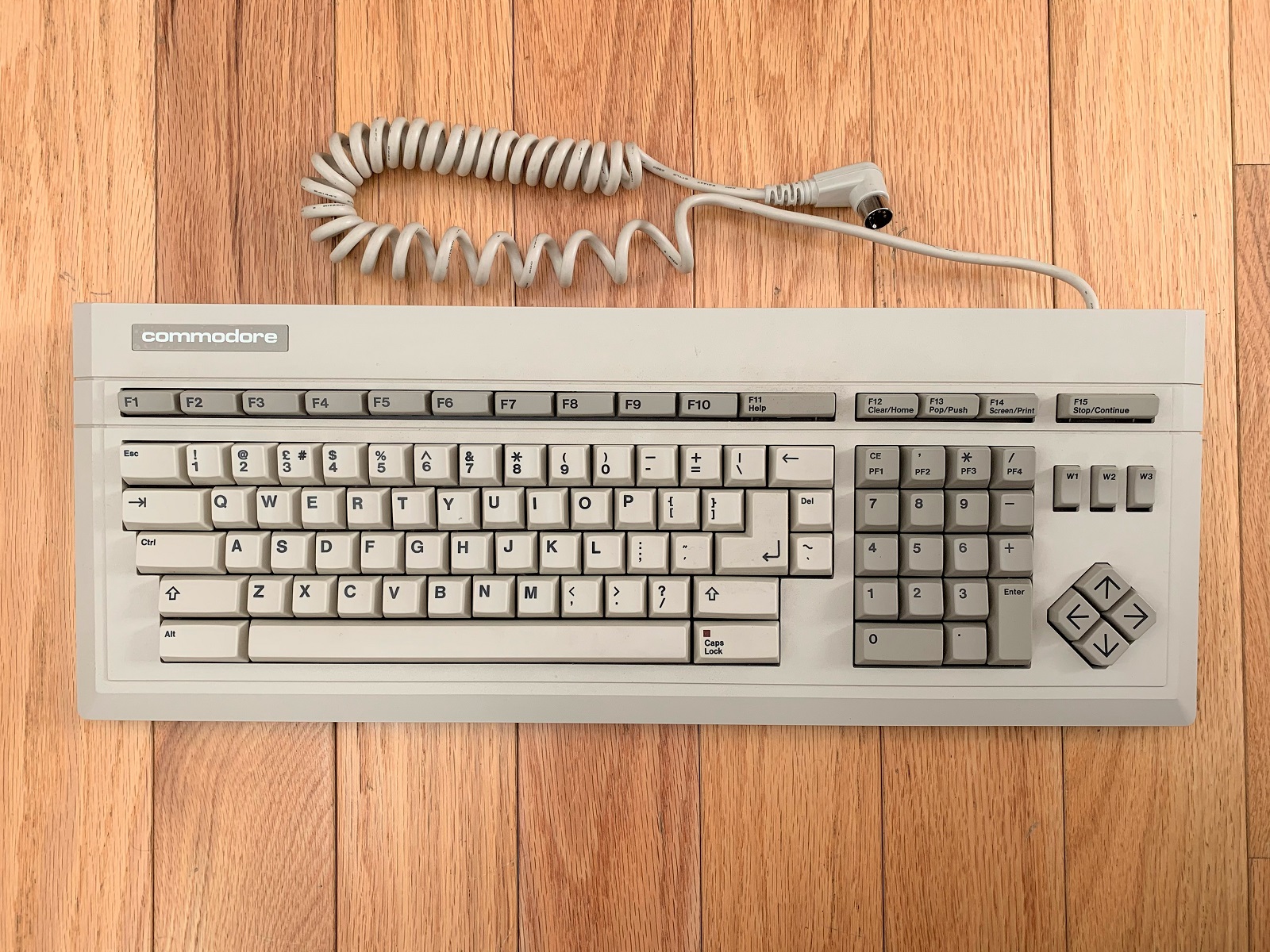 Keyboard front