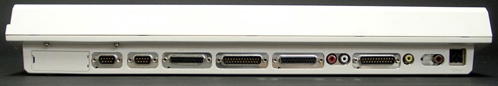 Amiga 1200 rear ports