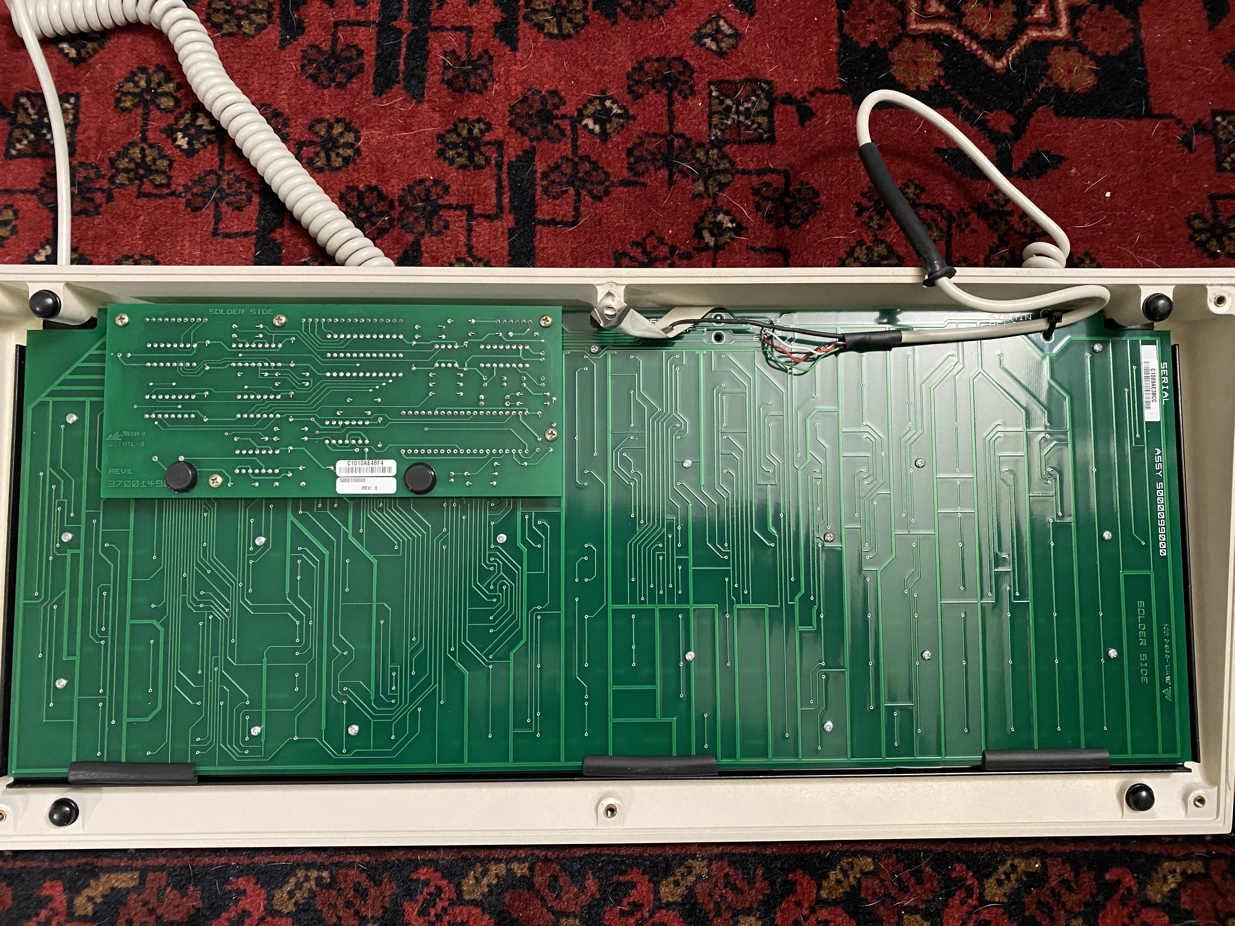 PCB with controller in place