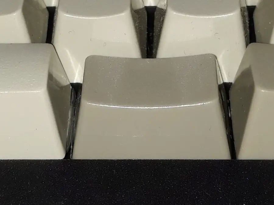 Stuck keycap.