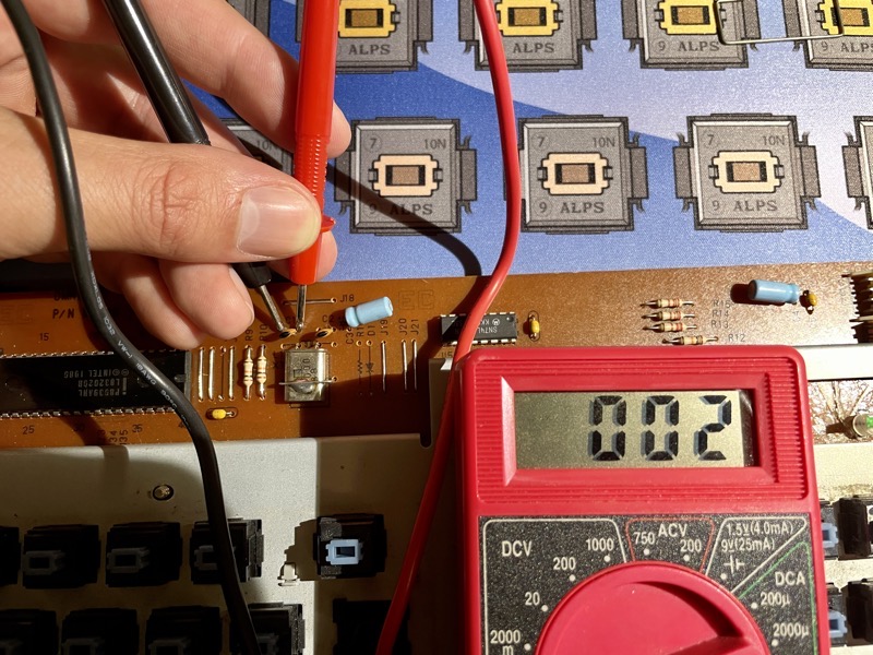 Testing capacitor two