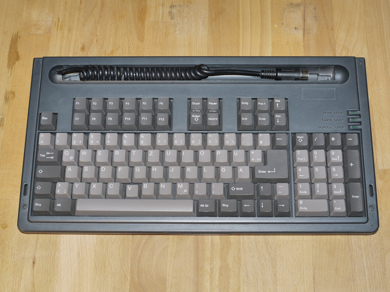 The keyboard.