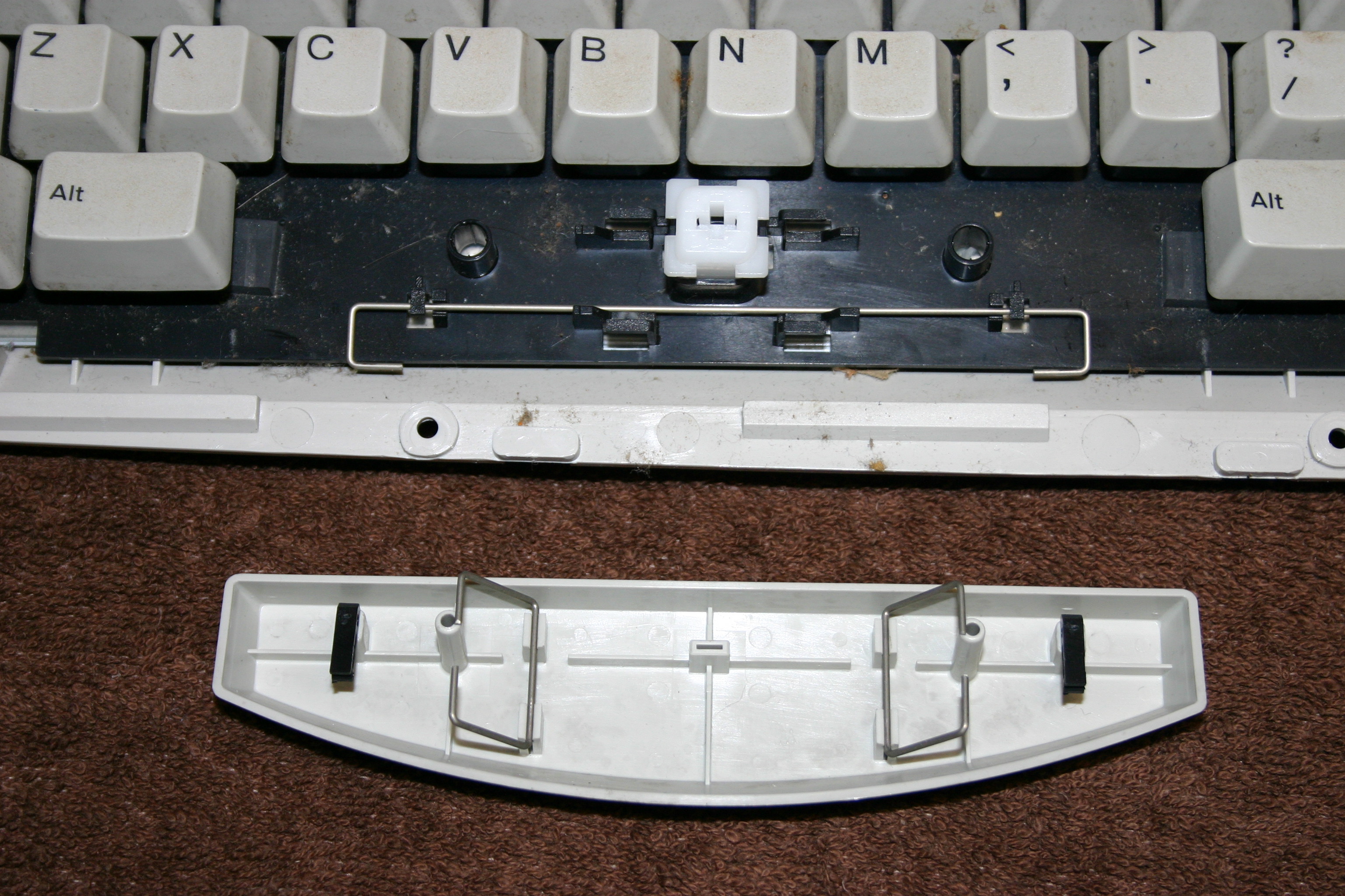 FK-6200 spacebar mechanism