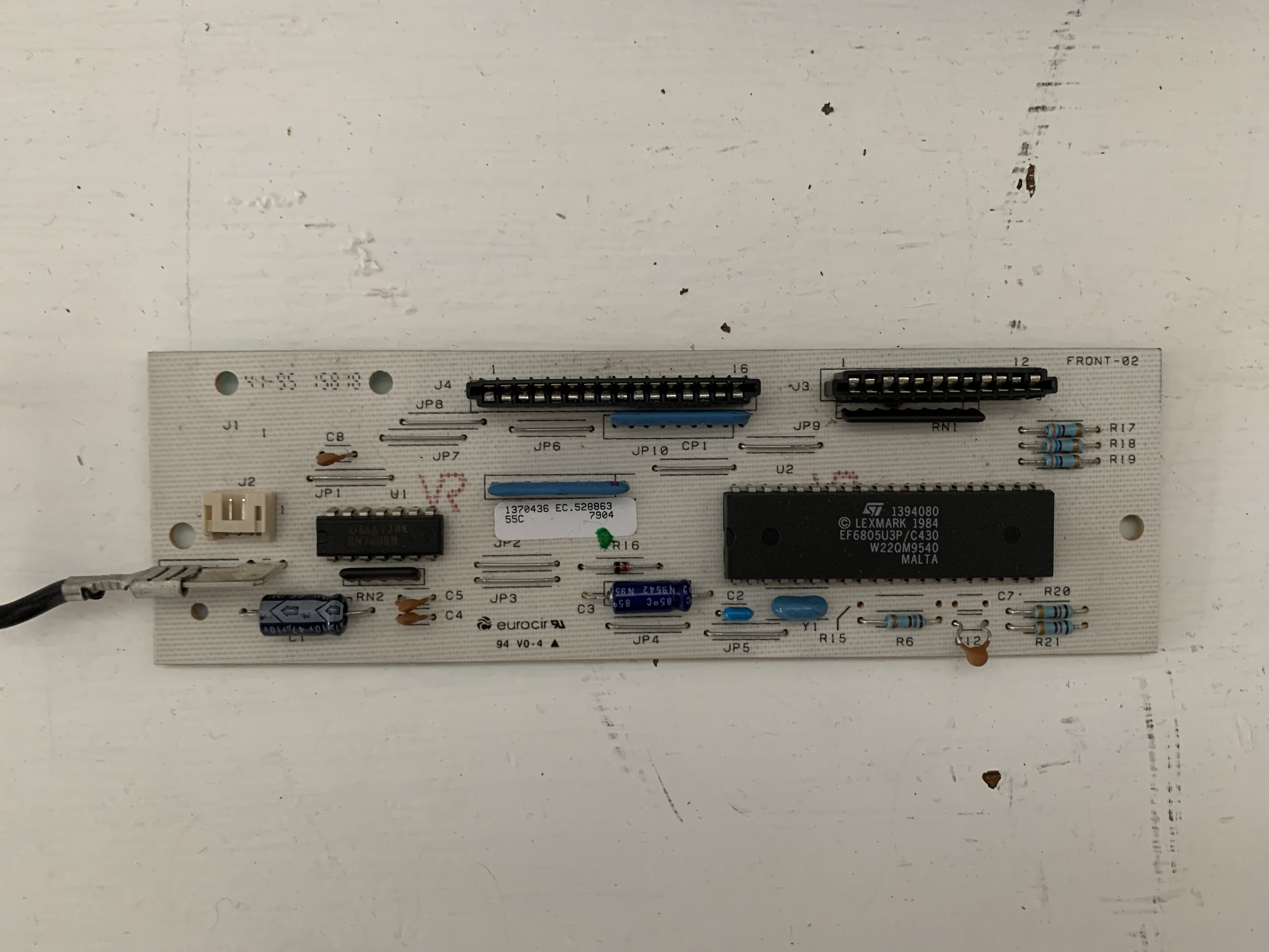 1995 PCB (attached cable)