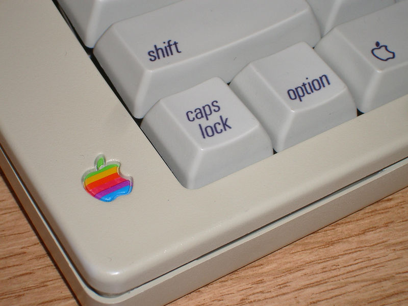 File:Apple M0116 Caps Lock disengaged.jpg