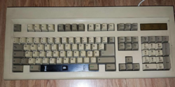 Vintage ZEOS NTC KB-6251/2 Clicky Keyboard AT PS/2 5 pin & 6