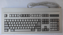 Vintage ZEOS NTC KB-6251/2 Clicky Keyboard AT PS/2 5 pin & 6